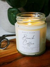 Load image into Gallery viewer, Beach Coffee Soy Wax Candle