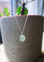 Load image into Gallery viewer, Cornish Sea Glass Necklace- Sterling Silver
