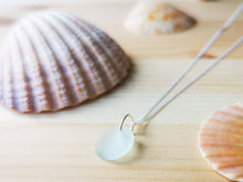 Load image into Gallery viewer, Cornish Sea Glass Necklace- Sterling Silver
