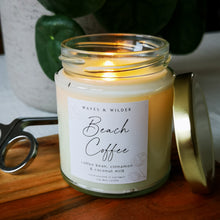 Load image into Gallery viewer, Beach Coffee Soy Wax Candle

